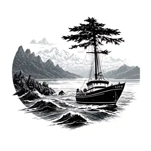 Travel Tattoo Design
