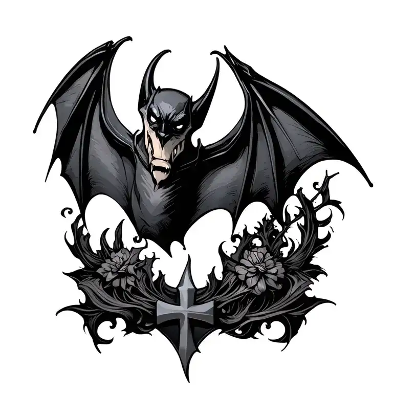 Bat And Cross
