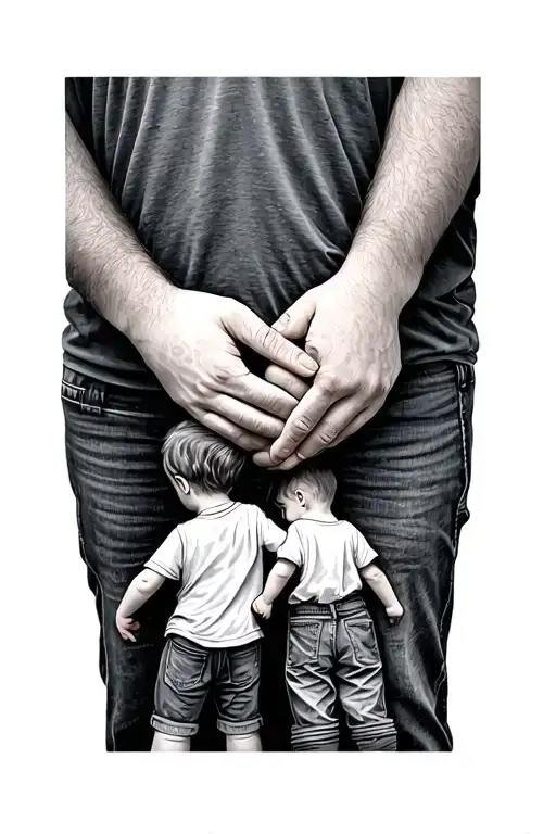 Family Holding Hands