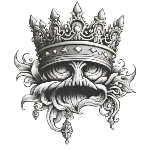 Teto Taj Cpehip Cpehaphip Hop Crown Tattoo Design Inspired