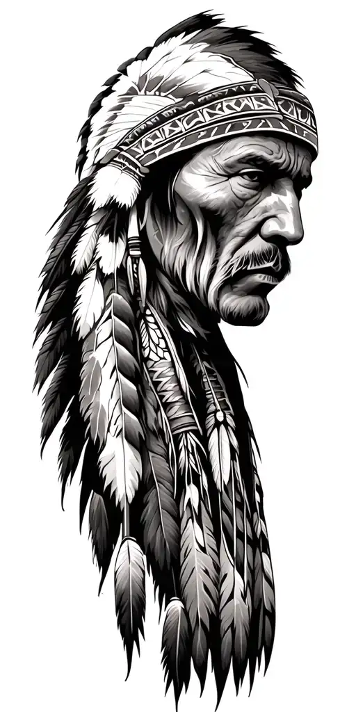 Native American Hunting Sleeve