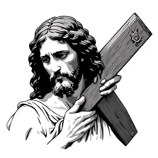 Jesus Carrying The Cross
