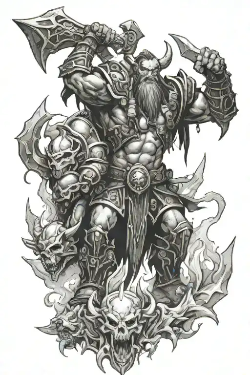 Warcraft Vs Diablo Video Game