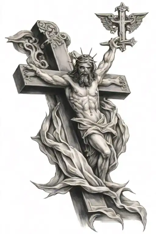 Cross And Jesus