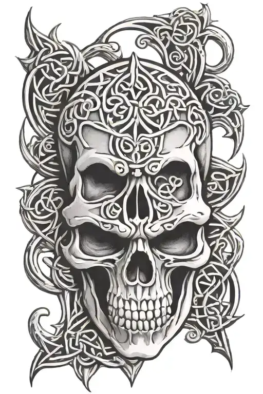 Celtic Skull