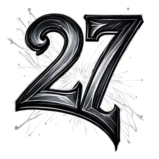 Roman Number 27