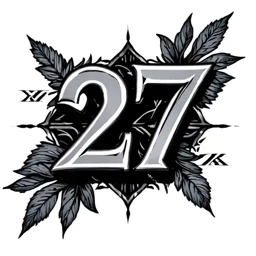Roman Numerical 27