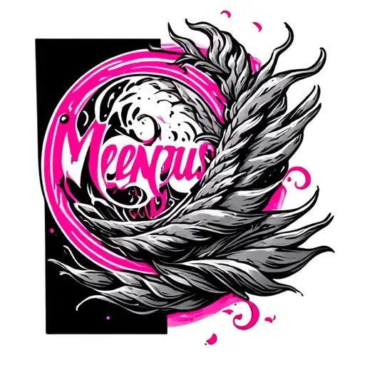 Winds Pink With Menu Card