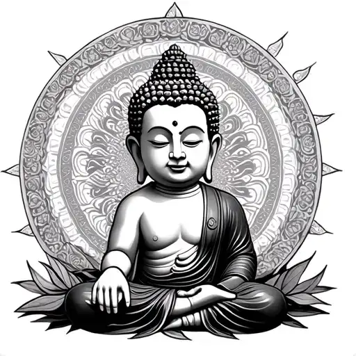 Baby Buddha Of Wisdom