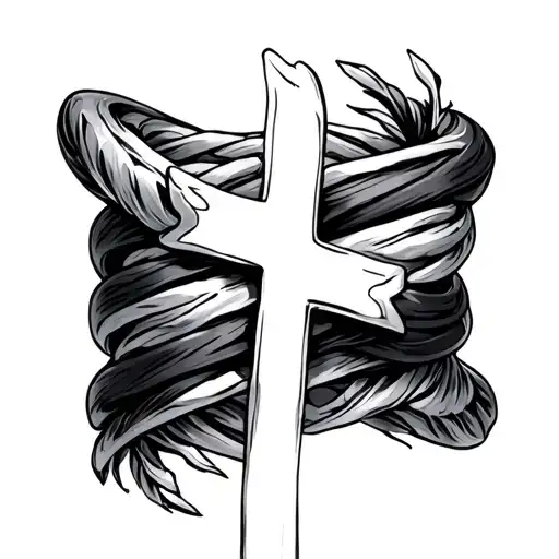 Bracelet Pandora With Cross Wrapped