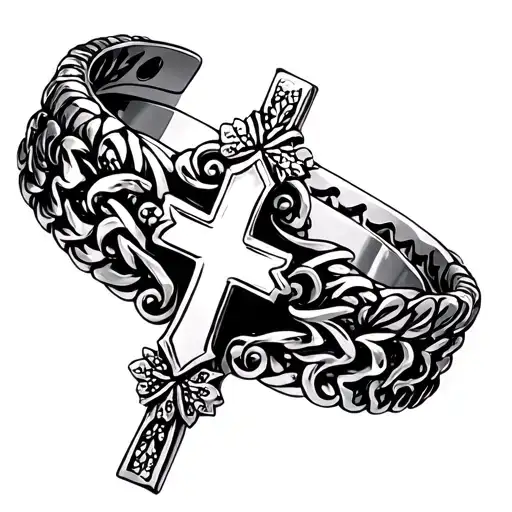Bracelet Pandora With Cross