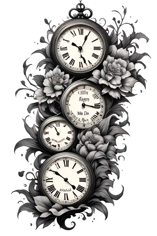 One Big Clock With Three Different Birth Dates