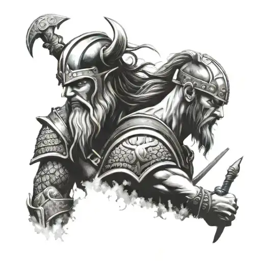 Viking Good Versus Evil
