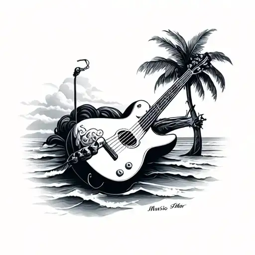 Serotonin Music Trading Beach