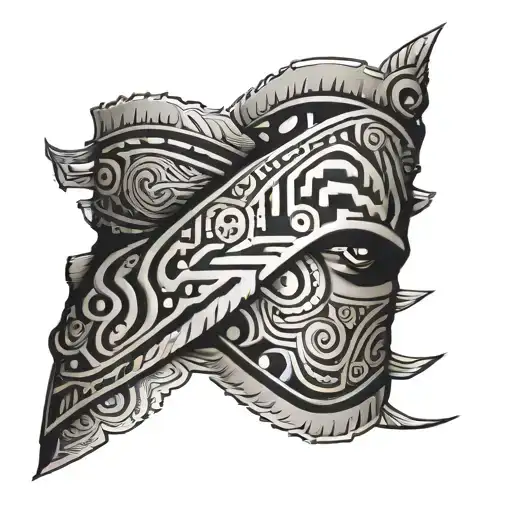 African Tribal War Arm Band