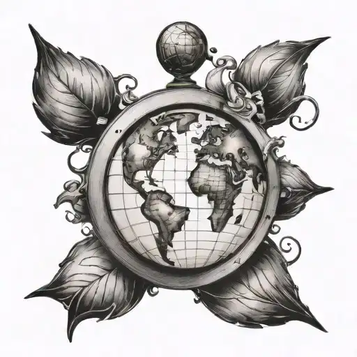 World Globe With A Surprise Twist