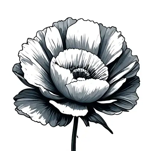 Crystal Palace Poppy Flower