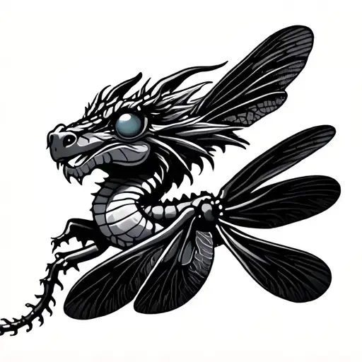 Dragon Fly With 45 47