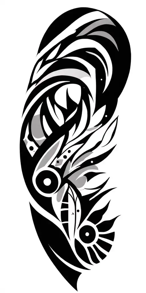 Tribal Amazonian Geometric