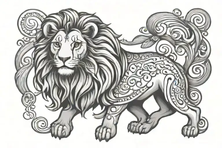 Zodiac Sign Leo And Birthday Roma Gypsy Symbol