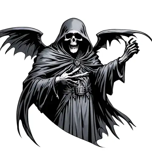 Coperate Grim Reaper Full Body