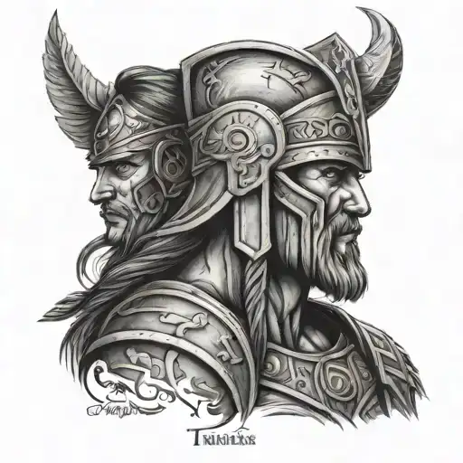 Tennessee And Viking Warrior