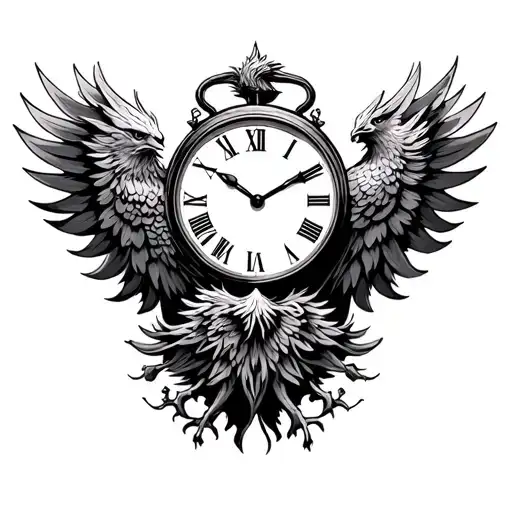 Phoenix And Time Clock