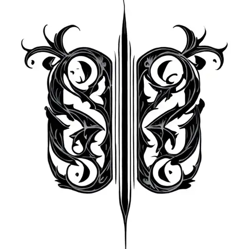 Two Word Ambigram Generator