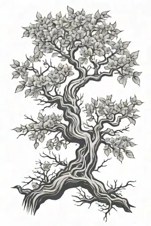 Tree Branch Representing Life