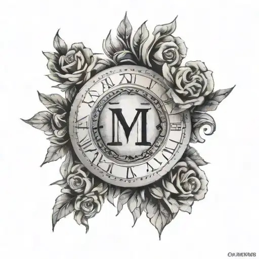 Roman Numerals Below Collarbone