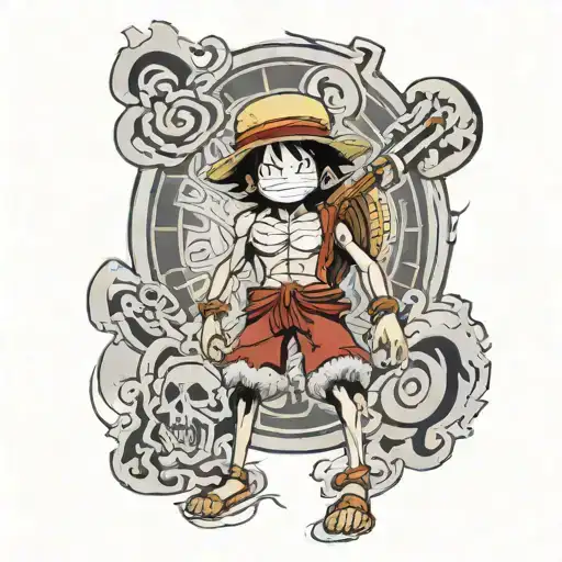 Sun God Monkey D Luffy