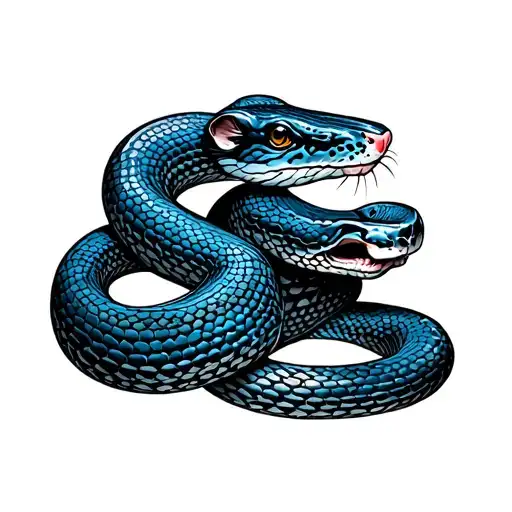 Blue Beauty Rat Snake