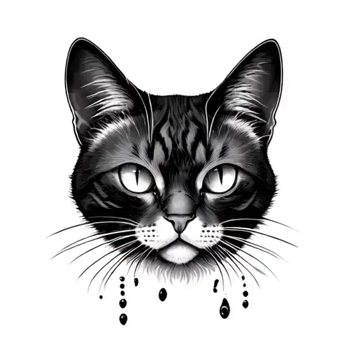 Semicolon As A Cat Tear