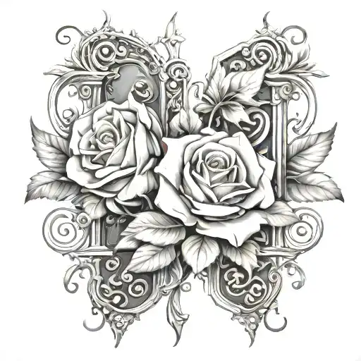 Gates To Heaven With Rose