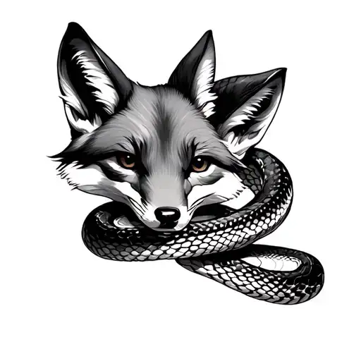 Snake And Fox