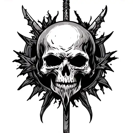Gothic Anxiety Fighter Symbol
