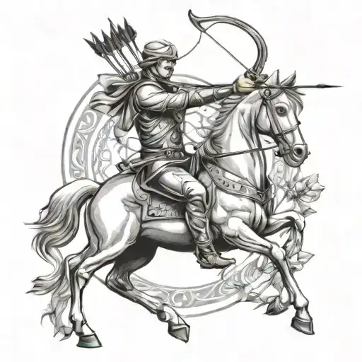 Sagittarius Archer Shooting