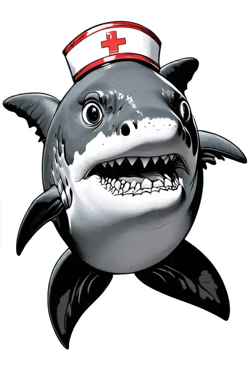 Cute Nurse Shark Swimming