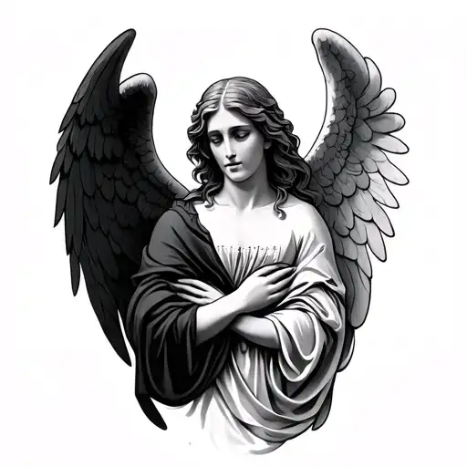 Me Vs Me Wrist With A Angel Holding