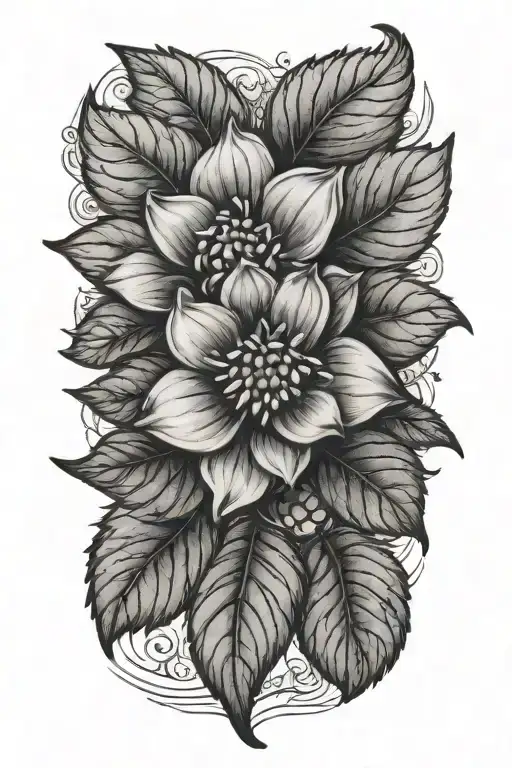 Rasberry Flower Thin