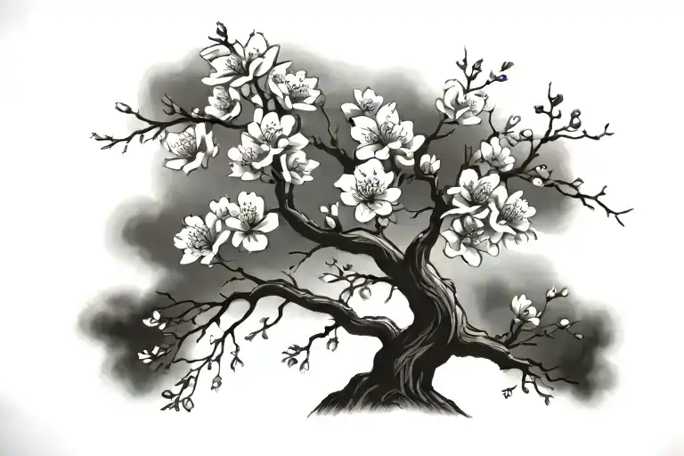 Men's Cherry Blossom Tree