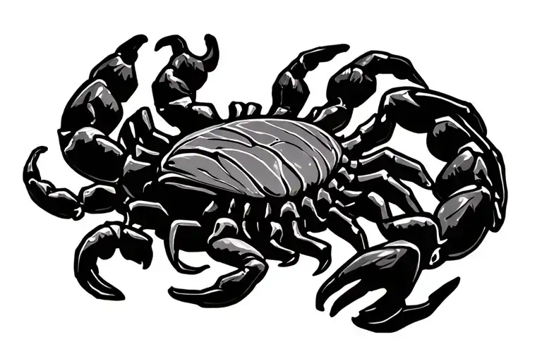 Mmvi Roman Numeral With Scorpion