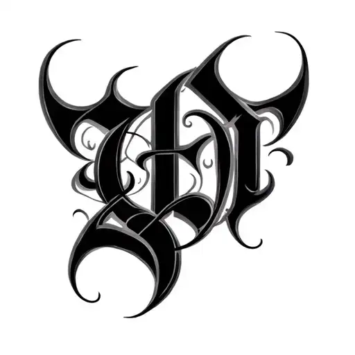 2 Word Rotational Ambigram Open Closed