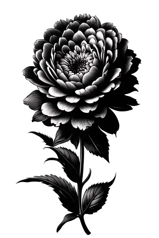 Peony Dahlia Flowers