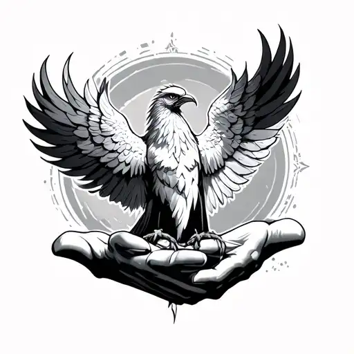 Architect Holding A Phoenix