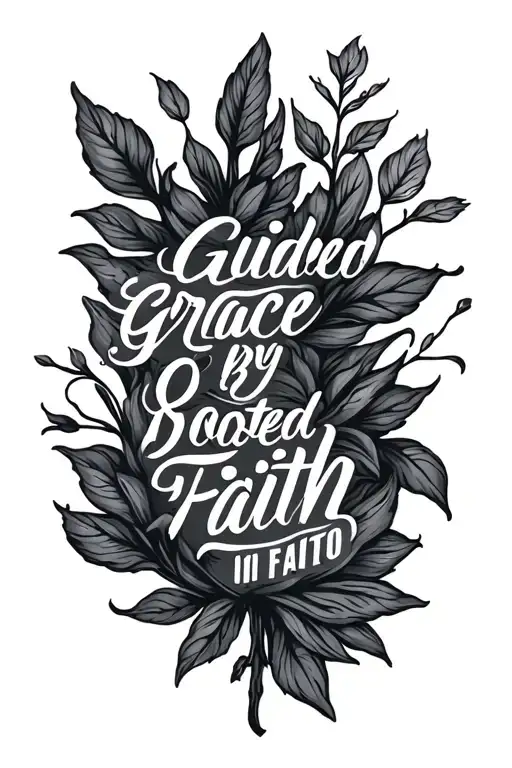 Guided By Grace Rooted In Faith Written