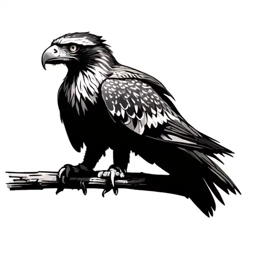 Philippine Eagle Perched