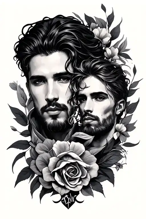 Mix With Name Alexandre And Olivier