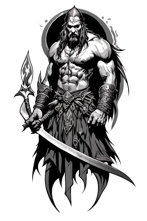 Diablo Barbarian