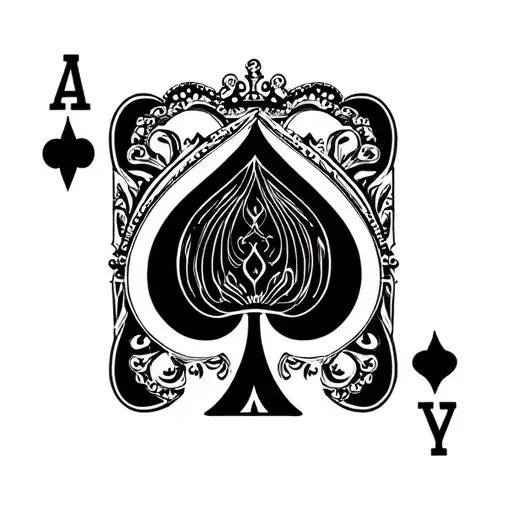 Queen Of Spades Symbol